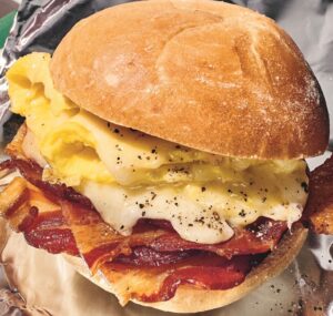 BACON , EGG & CHEESE