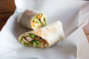 GRILLED CHICKEN AVOCADO WRAP