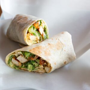 GRILLED CHICKEN AVOCADO WRAP