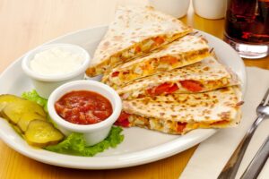 GRILLED CHICKEN QUESADILLA
