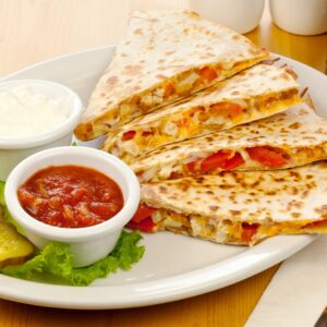 GRILLED CHICKEN QUESADILLA