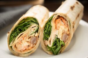 HOT HONEY CHICKEN WRAP