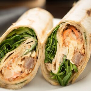 HOT HONEY CHICKEN WRAP