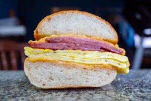 PORK ROLL EGG & CHEESE